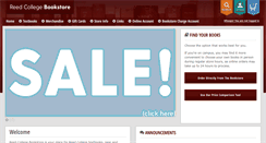 Desktop Screenshot of bookstore.reed.edu