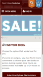 Mobile Screenshot of bookstore.reed.edu