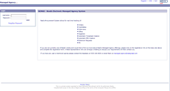 Desktop Screenshot of managedagency.reed.co.uk