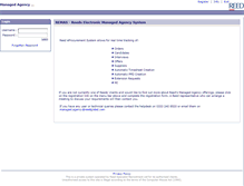 Tablet Screenshot of managedagency.reed.co.uk