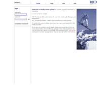 Tablet Screenshot of esuite.reed.co.uk